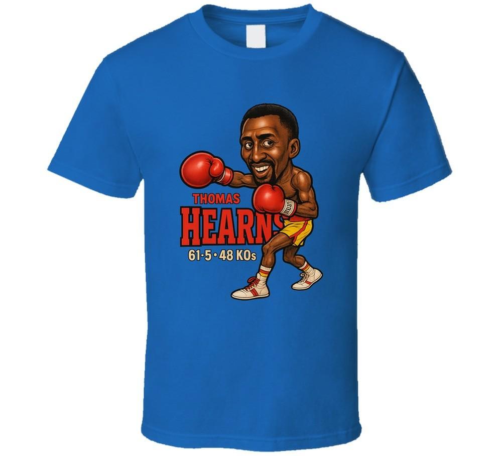 Thomas Hearns Caricature Boxing Record T Shirt Unisex T-Shirt XL