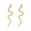 Drop Snake Earrings Stainless Steel Dangle Earrings for Women Girls Bohemian Jewelry