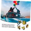 5pcs Strong Bee Creative Car Sticker Auto Animal Sticker Bumper Sticker 3d Car Sticker