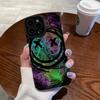Applicable To iPhone13/14promax Apple 12/11 Cartoon Mobile Phone Case Xr All-inclusive Xs Soft 17pro Smiley Face