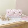 Large Capacity Puppy Quilted Pencil Case Soft Polyester Stationery Bag Sweet Coin Purse  Office Use