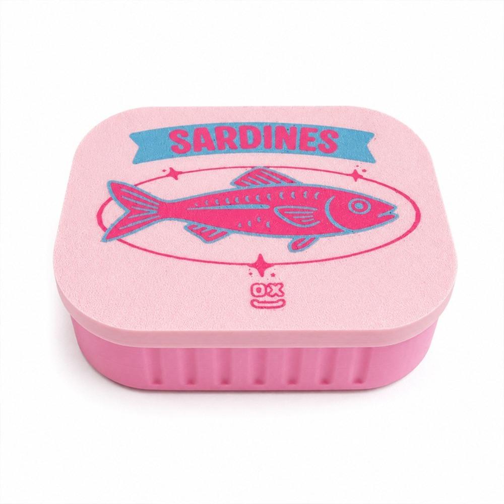 Click Sound Sardine Can Clicker Toy 3D Printed Simulation Sardine Figurine Office Use