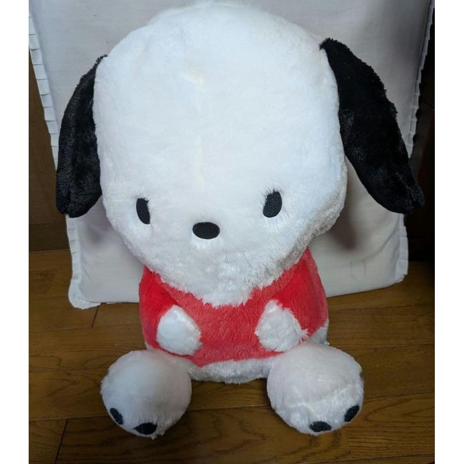 Pochacco super super big stuffed toy ~ fluffy standard sold as a set