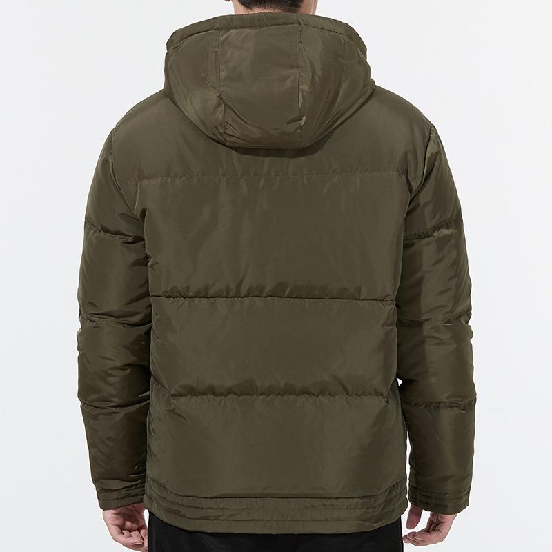 Puma Oversized Pocket Down Jacket with Hood Men Jackets Olive 532915-44