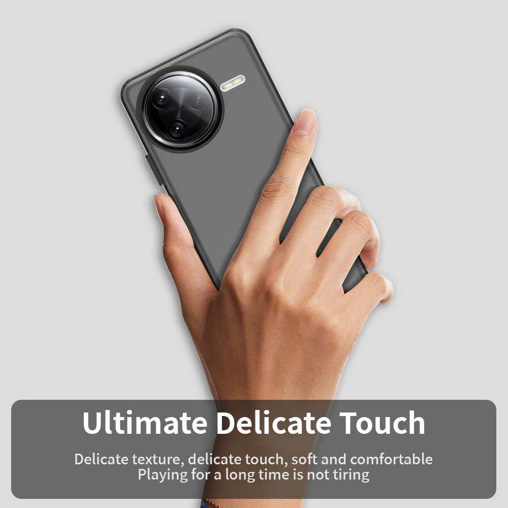 For Xiaomi Poco F7 Ultra 5G/Redmi K80 Pro 5G Case PC+TPU+PET Matte Anti-Drop Phone Back Cover