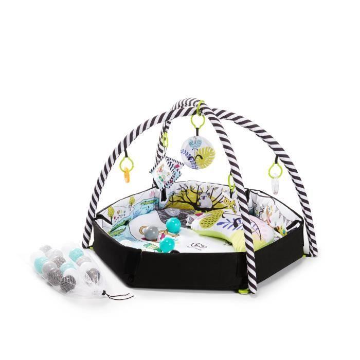 Tapis D'éveil Kinderkraft SMARTPLAY - Fonction Parc - Jouets Inclus - Norme CE EN 71-1
