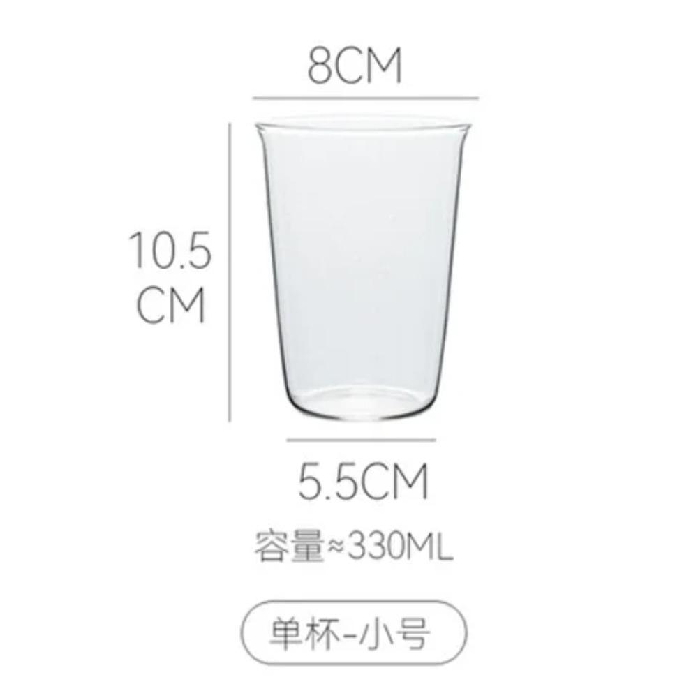 

Glass Coffee Curled Latte Cup Transparent Milk Juice Drinking Glass Set Simple Cup Household Kitchen Resturant Tea Cup 2025 New cup