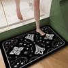 Diotomite Bathroom Mat Non-Slip Foot Floor Mats Quick Dry Super Absorbent Shower Pad Toilet Carpet Doormat Washable