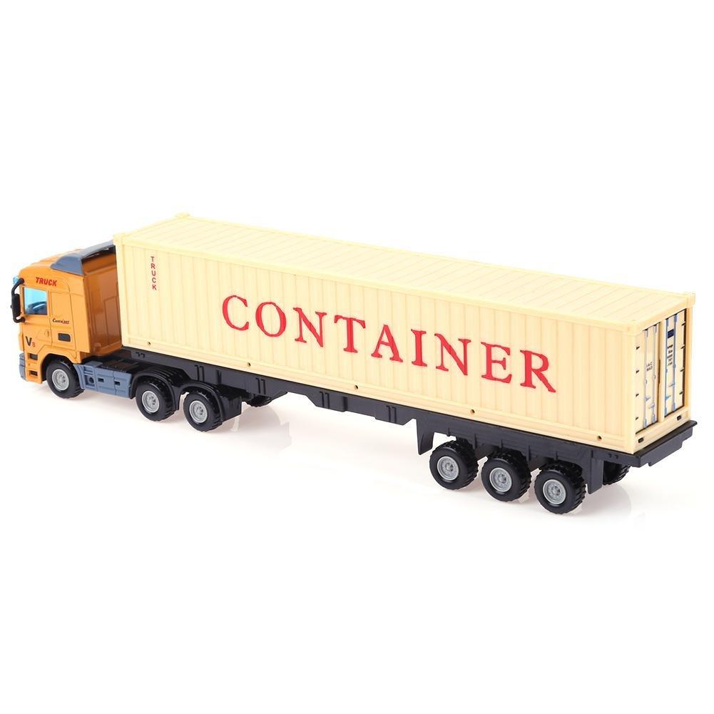 1/43 Alloy Vehicle Model Simulation Container Truck Model Kids Toy