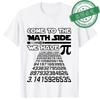 Fashion Pi Day Teacher Gift Men's T-Shirt Summer T-shirts Come To The Math Side We Have Pie Shirt Male Clothes Graphic Y2k Tops
