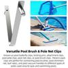 Swimming Pool Butterfly Clip Replacement Stainless Steel Pool V Clip Telescopic Rod Replacement Parts For Vacuum Head Poles