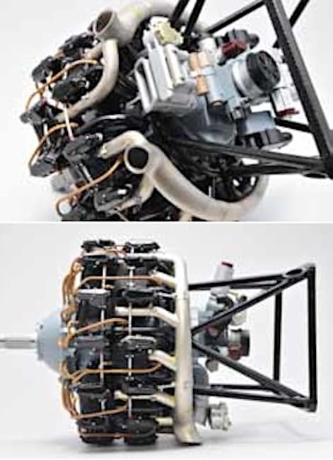 Studio Mido Maßstabs-Resin-Bausatz für den Trägerjäger A6M Zero Typ 21 mit Sakae Typ 12 Motor 1/12 TP-001