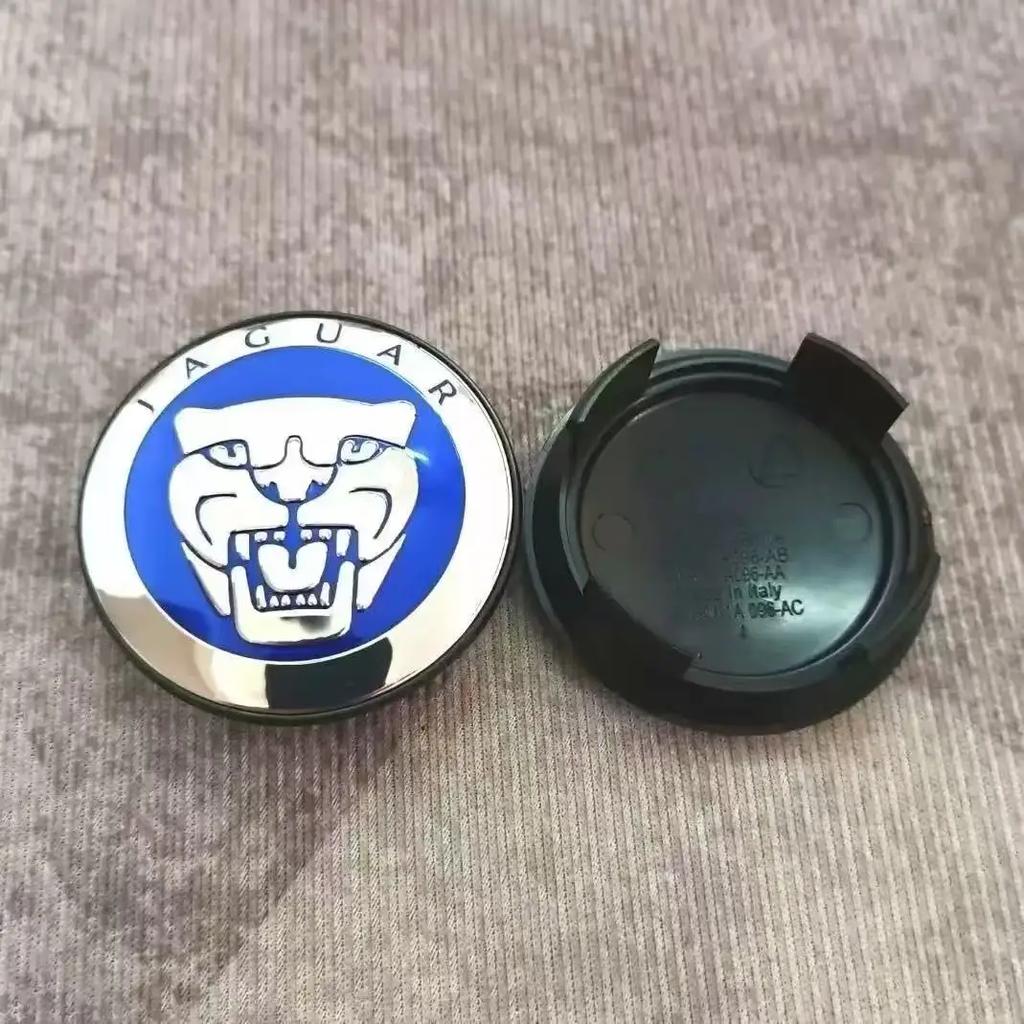 new 4Pcs Car Emblem Wheel Center Hub Cap Accessories Jaguar X S F XF XE XJ XK XEL XFL XJL XJ6 XJS XKR XFR F-Type F-Pace E-Pace