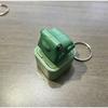 Funny Frog Keyboard Clicker Keychain Rechargeable Toy with Sound LED Light Stress Relief Fidget Toy for Office Desk Anti Anxiety