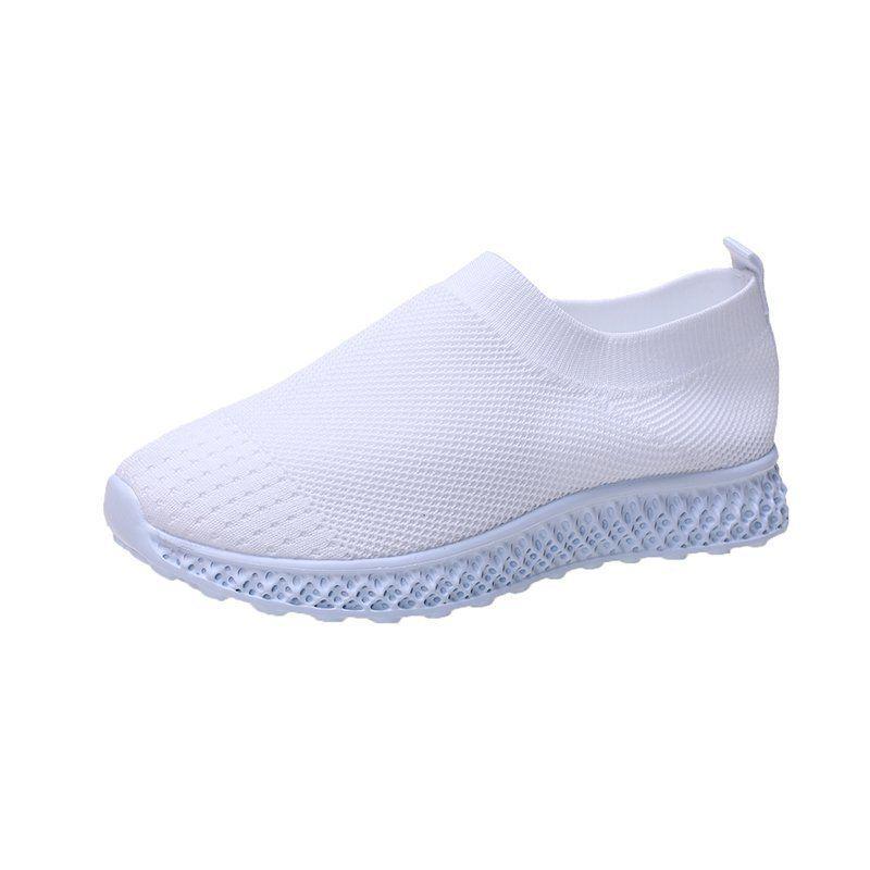 Women's Running Trainers Ladies Sneakers Slip On Jogging Gym Stylish Comfy Footwear