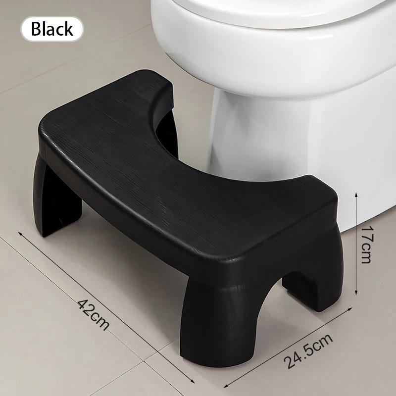 

1pcs Toilet Squat Stool Non-slip Toilet Footrest Seat Kid Footstool Adult Removable Portable Bathroom Home Furniture Accessories