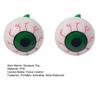 2Pcs Halloween Eyeball Squeeze Toy with Tail Soft TPR Stress Relief Ball Gag Prank Fidget for Kids Adults