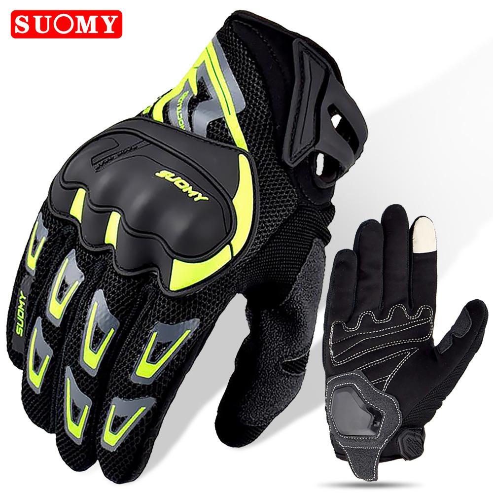 Motorcycle touchscreen gloves