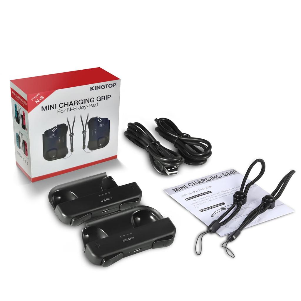 KINGTOP Compatible Charging Grip for Nintendo Switch Model TNS-1729