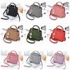 Women Bag PU Female Bag Light Color Handbag Square Bag Female Shoulder Bag Casual Messenger Bag