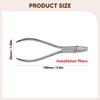 Saxophone Pin Spring Pliers Comfortable Grip Ergonomic for Woodwind Instrument Repair Accessories