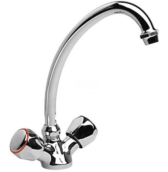 Standing Washbasin-Sink Faucet With St-Type Spout - H/Bu-11-Fos