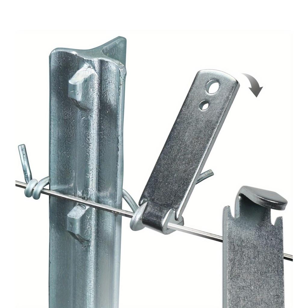 1 Pc Fence Wire Twister for T Post Clips, Time Saver Barb Wire Fence Tools Easy To Use Strong Enough To Twist Any Fencing Wire