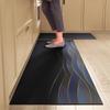Rutschfeste Küchenmatte Lange Teppiche Kristall-Samt-Teppich für Wohnzimmer Absorbierende Fußmatten Schlafzimmer-Fußmatte Alfombra Kleine Teppiche