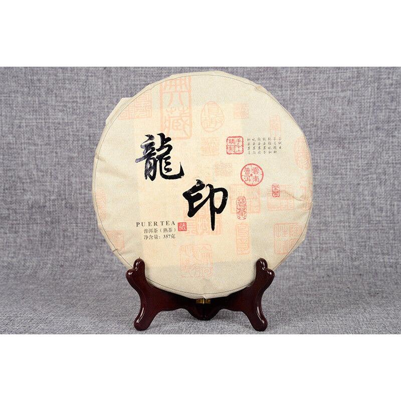 Yunnan Puerh Çay Kek 357g Olgun Puerh Çay Kek Antik Ağaç Çay Kek