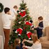 Weihnachtsmann Elfenbeine Puppe Weihnachtsbaumschmuck Heim Kamin Hängeornament Weihnachtsbaum Picks Neujahrsparty Zubehör Geschenk