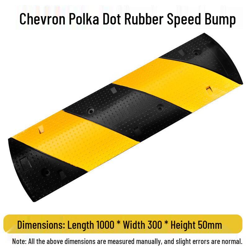 Brangdy Rubber Speed Bump One Size