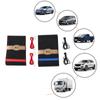 1 Steering Wheel Cover Set Hand Stitched Wrap for Car Anti Slip Protector DIY Sewing Drive In Comfort & Style Durable