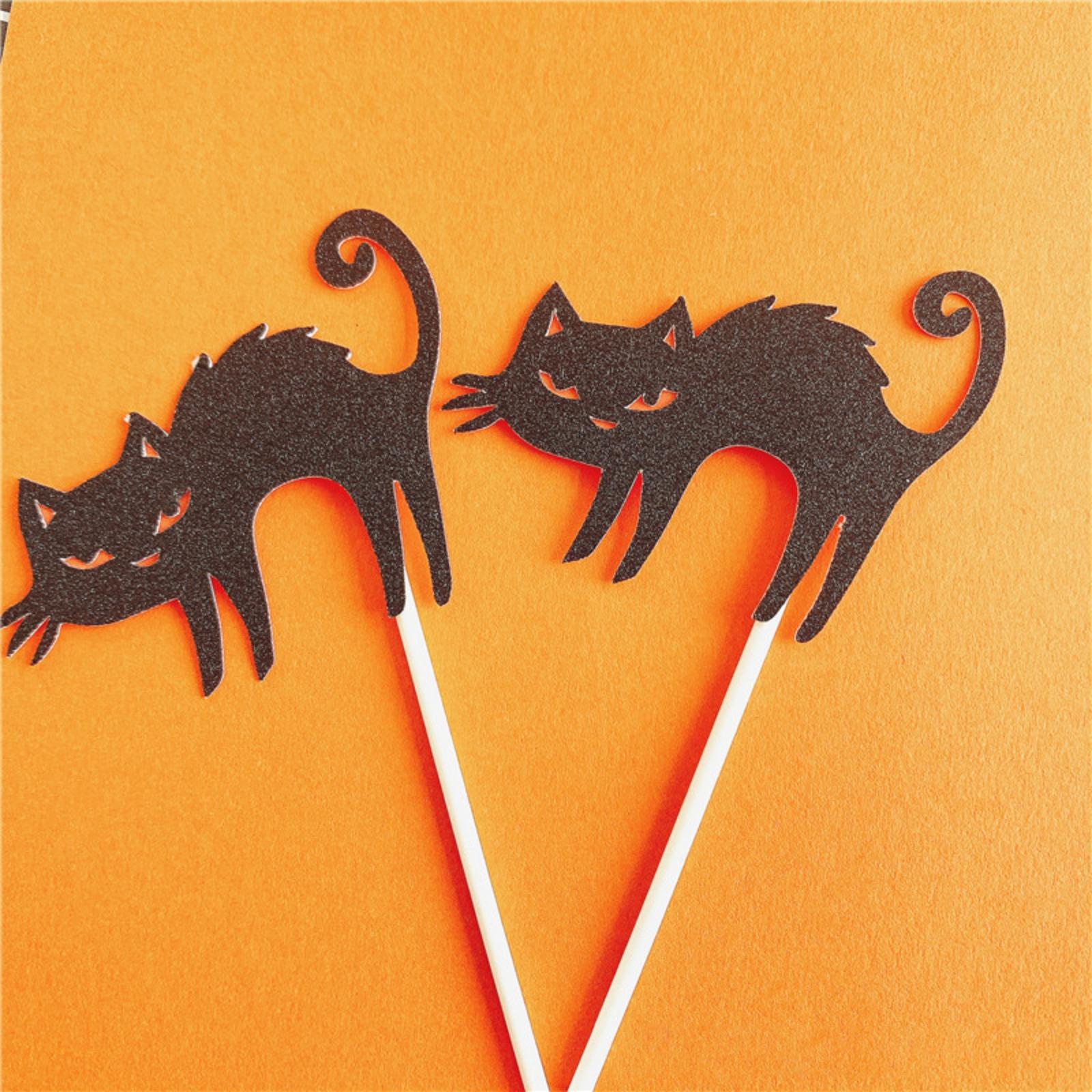 

Halloween Decoration Collection: Pumpkin BatWitch GhostCastle Cake Decoration, Funny Party Outfits One Size