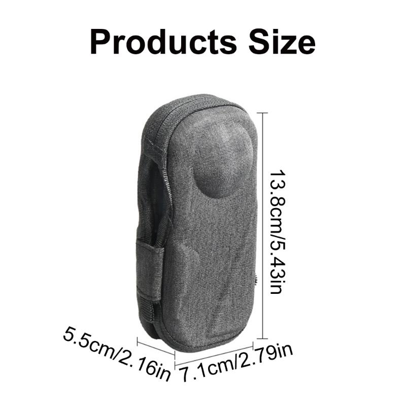 Carrying Case Storage Bag Protective Cover For 360 X4 Camera Protector Soft Inner Fabric Scratches Resistant