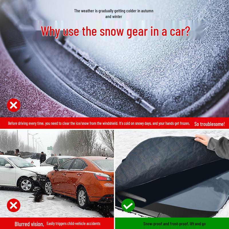 Thickened Car Frost Guard: Snow Shield & Sun Shade for Windshield Protection