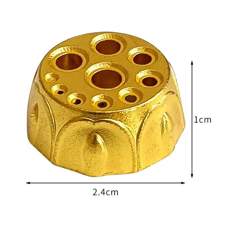 1pc, Mini 10-Hole Incense Stick Holder For Home Decor & Unique Gift Idea for Relaxation (Without Incense)