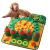 Collapsible Luxury Cartoon Extra Large Pet Treat Slow Feeding Sniff Toy Carrot Dog & Cat Snuffle Mat for Boredom