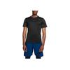 Nike Solid Color Logo Crew Neck Short Sleeve T-Shirt Men Tops Black 718834-010