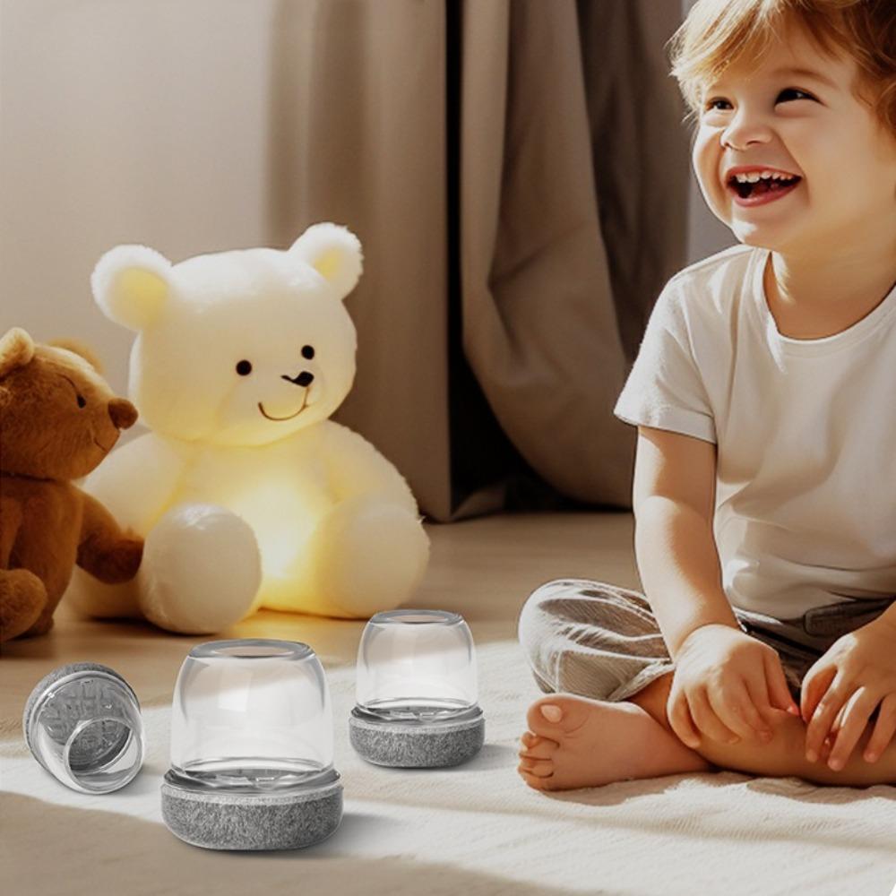 8pcs Felt Bottom Furniture Floor Feet Cup Thick Chair Leg Caps Decor Furniture Table Leg Pad  Home