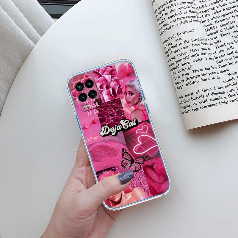 Doja Cat Transparent Phone Case for Samsung Galaxy A04 A04S A14 A23 A34 A54 M23 M33 M52 M53