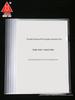 A4 Transparent L-Shaped Folder - Thickened Single-Page Sleeve and Organizer
