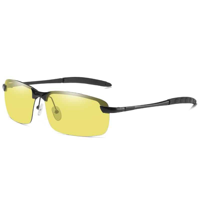 aoron Aluminium Magnesiuminnfatning Nattsyn Fotokromatisk polariserte solbriller Utendørs tilbehør Antirefleks Kjøring Fiske Sportsbriller