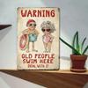 1pc Vintage Funny Metal Tin Sign Wall Decor for Home Kitchen Bar Cafe Garage