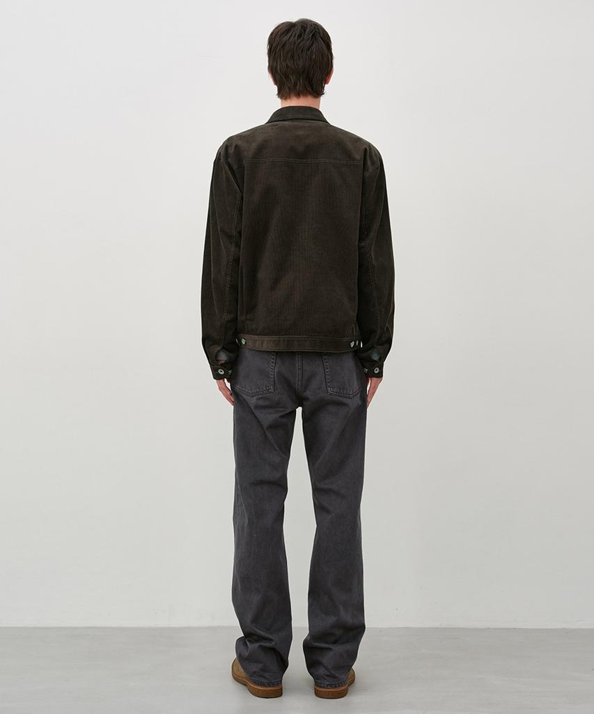 INSILENCE Corduroy Trucker Jacket Brown