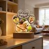 Custom Pet Photo Night Light Dog Memorial Gift Glowing LED Acrylic Light Personalized Picture Gift Home Decor For Pet Owners