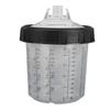 Disposable Paint Spray Gun Liners and Lids 22 Ounce Disposable Paint Spray Gun Cups Kit