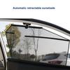Universal Car Sun Shade Automatic Lifting Telescopic Curtains UV Protection for Car Truck SUVRear Right