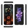 Halloween Pumpkin Man is Here Phone Case For Samsung Z Flip 6 7 5G Z Flip 5 Galaxy Z Flip 3 4 5G ZFlip Shockproof Hard Cover TPU