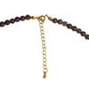 Bien Vetu 4Mm Smoky Quartz + 6Mm Single Cinnabar Gf Layered Necklace