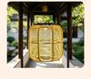 Outdoor Waterproof Solar Bamboo-Style Lantern: Chinese-Inspired Patio and Garden Decoration